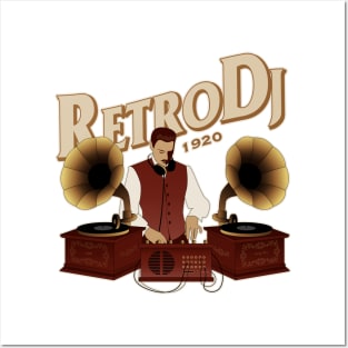 DJ Retro Posters and Art